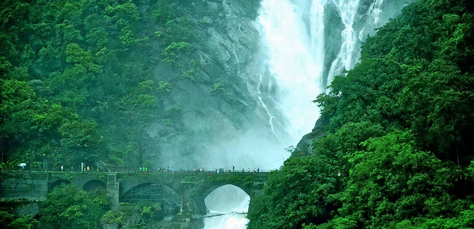 Dudhsagar Waterfall Trekking and Adventure Tour Packages in Goa by Kanishka Tours & Travels.